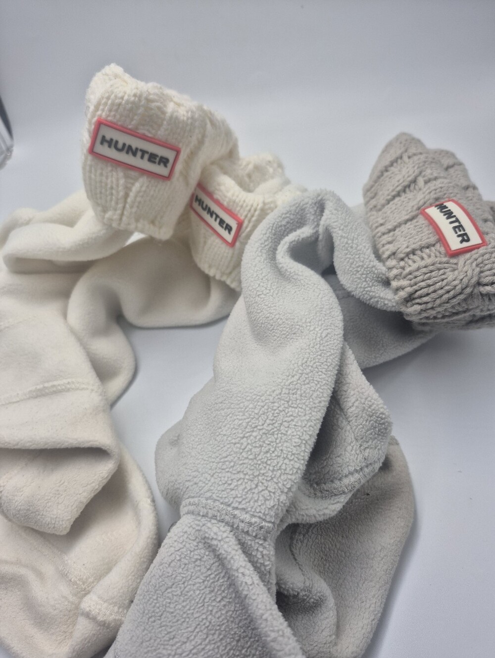 Two pair of Hunter rubber boot insert socks Size M US 5-7